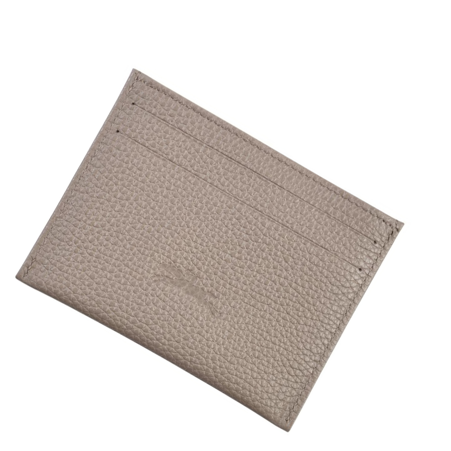 Longchamp Le Foulonné Kaarthouder Dames Grijs | NL-UN80915