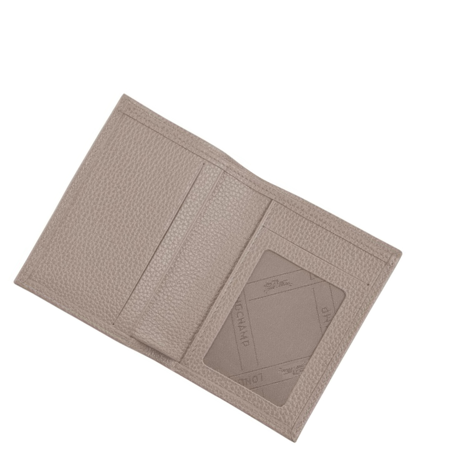 Longchamp Le Foulonné Kaarthouder Heren Grijs | NL-GR73095
