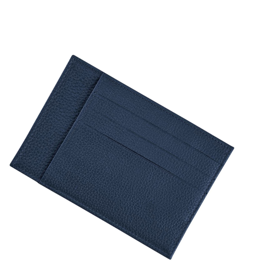 Longchamp Le Foulonné Kaarthouder Heren Donkerblauw | NL-WC06943