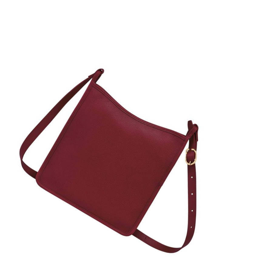 Longchamp Le Foulonné L Crossbodytassen Dames Rood | NL-DE79480