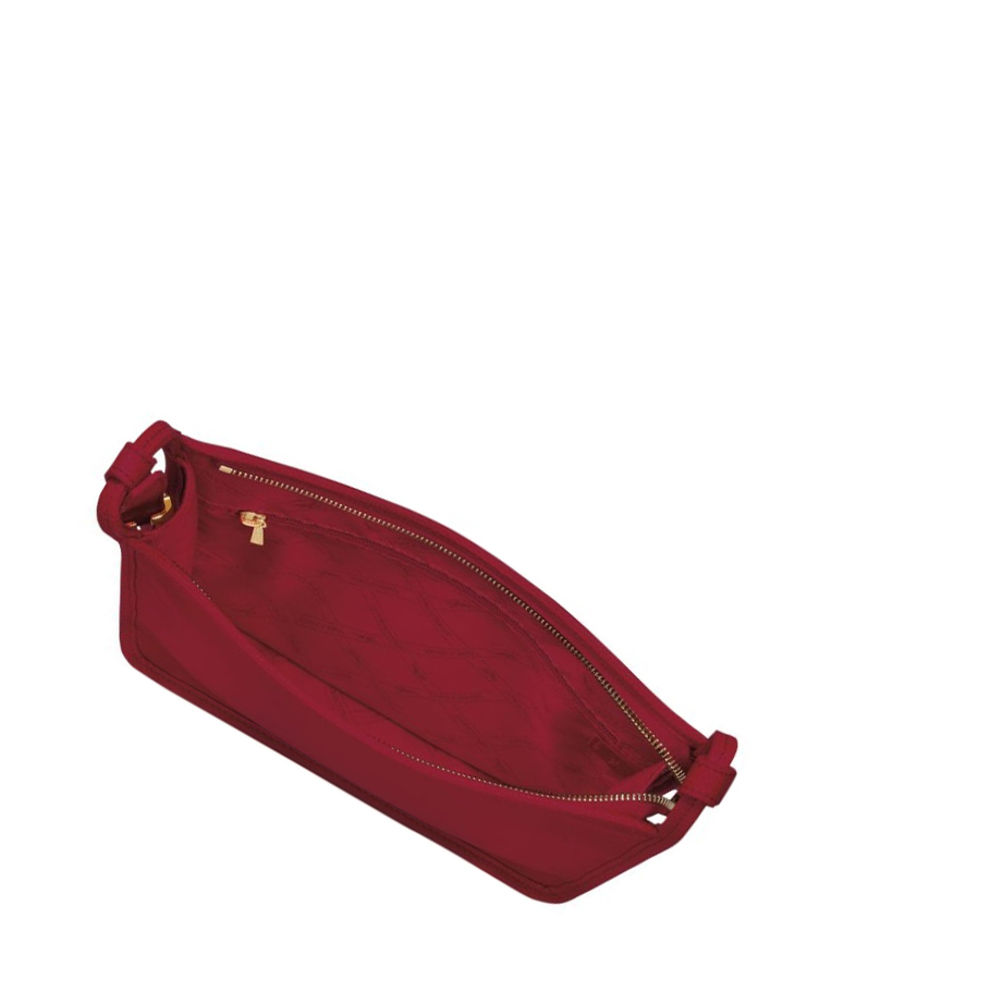 Longchamp Le Foulonné L Crossbodytassen Dames Rood | NL-DE79480