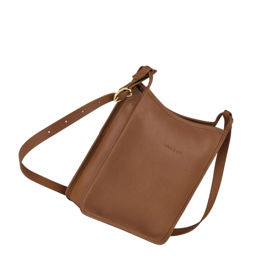 Longchamp Le Foulonné L Crossbodytassen Dames Bruin | NL-LV06742