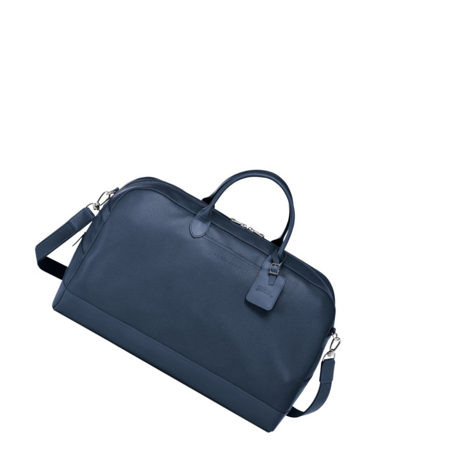 Longchamp Le Foulonné L Reistas Heren Donkerblauw | NL-NM24037