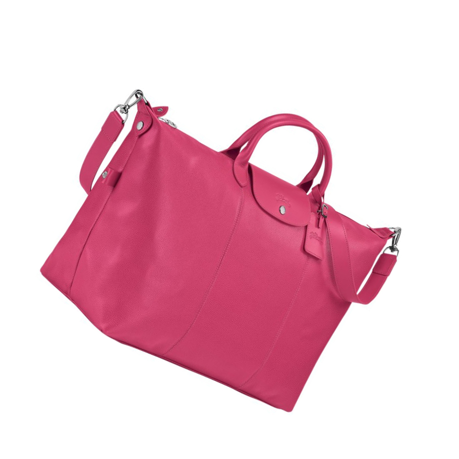 Longchamp Le Foulonné L Reistas Heren Roze | NL-AB73914