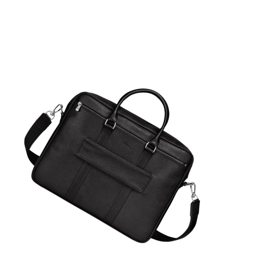 Longchamp Le Foulonné M Aktetas Heren Zwart | NL-HJ24675
