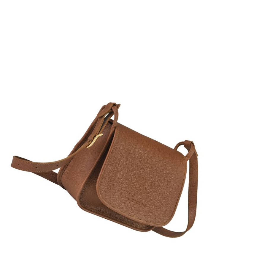 Longchamp Le Foulonné M Crossbodytassen Dames Bruin | NL-EG39140