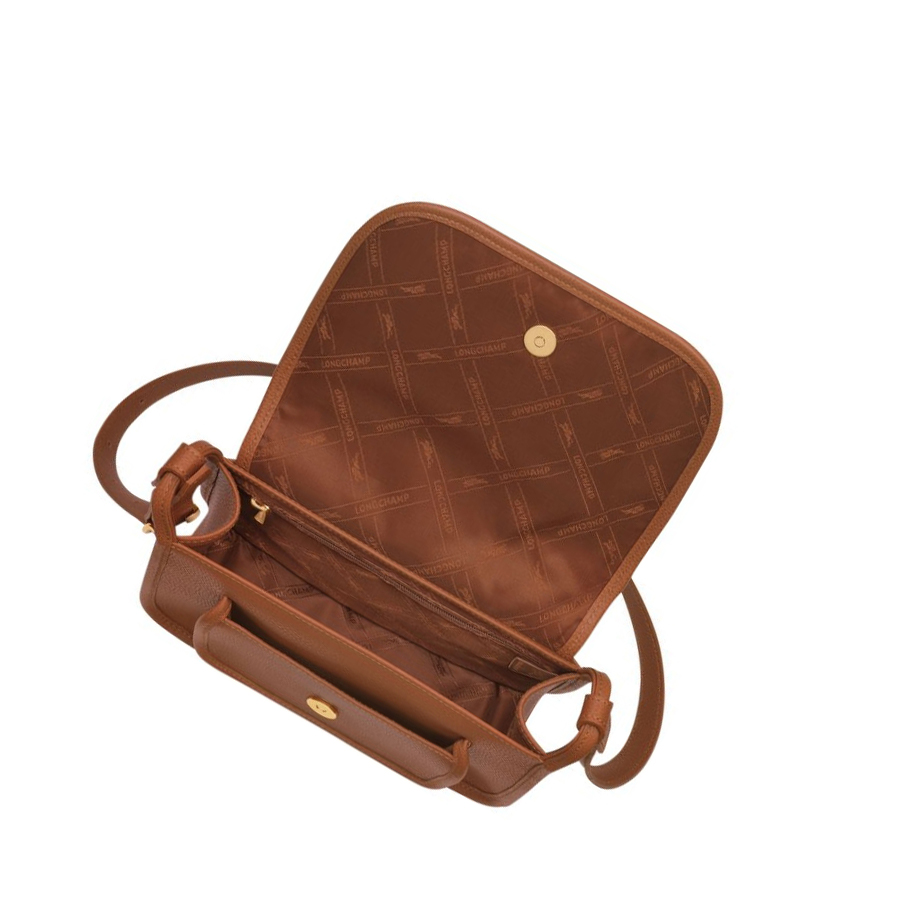 Longchamp Le Foulonné M Crossbodytassen Dames Bruin | NL-EG39140