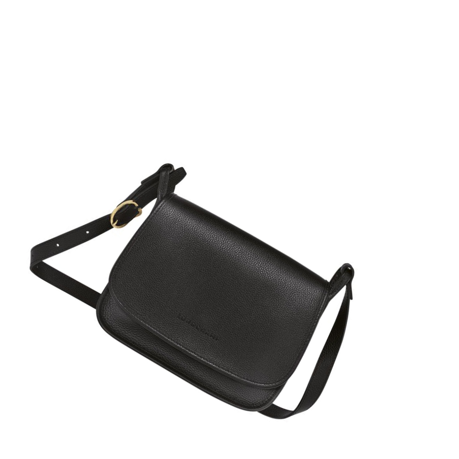 Longchamp Le Foulonné M Crossbodytassen Dames Zwart | NL-LY84073