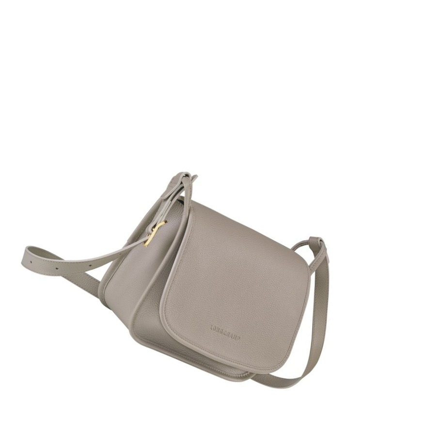 Longchamp Le Foulonné M Crossbodytassen Dames Grijs | NL-OV34217