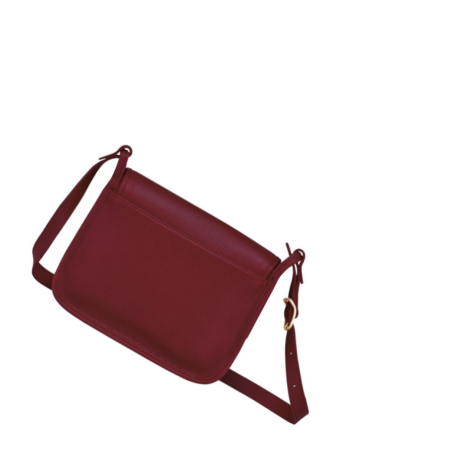 Longchamp Le Foulonné M Crossbodytassen Dames Rood | NL-VS07168