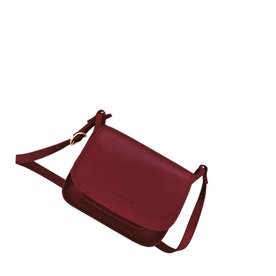 Longchamp Le Foulonné M Crossbodytassen Dames Rood | NL-VS07168