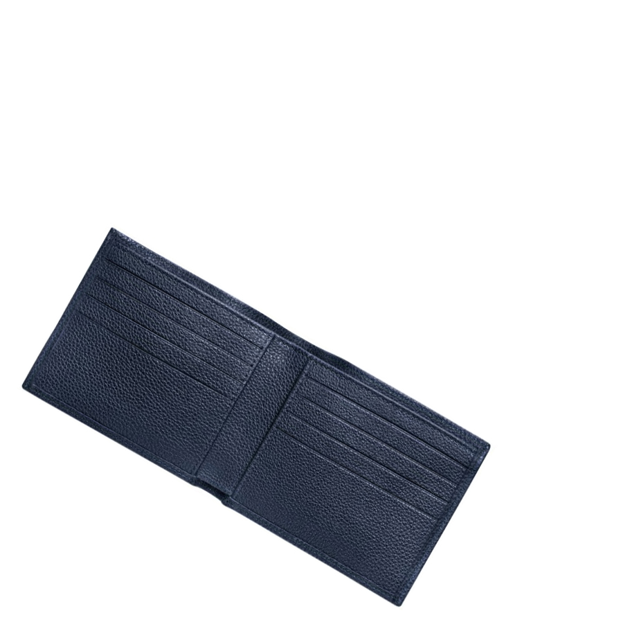 Longchamp Le Foulonné Portefeuille Dames Donkerblauw | NL-DF71489