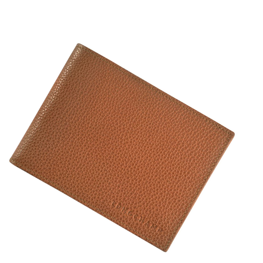 Longchamp Le Foulonné Portefeuille Dames Bruin | NL-SN02864