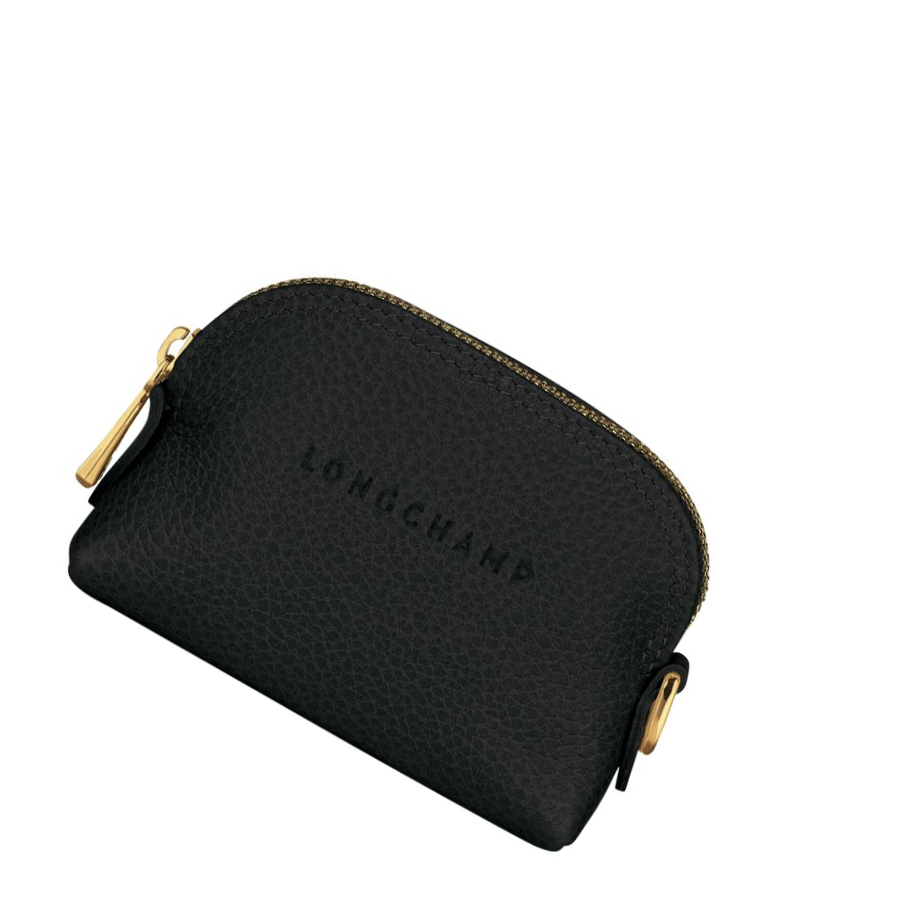 Longchamp Le Foulonné Portemonnee Dames Zwart | NL-FW42109