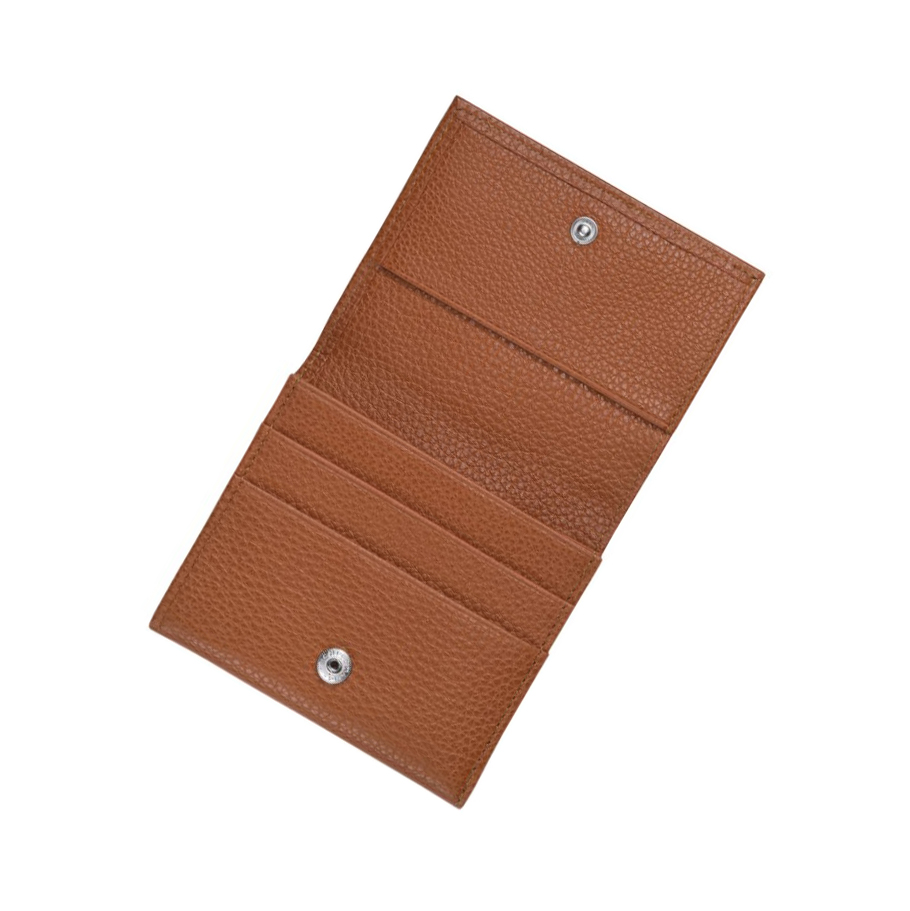 Longchamp Le Foulonné Portemonnee Dames Bruin | NL-HE20458