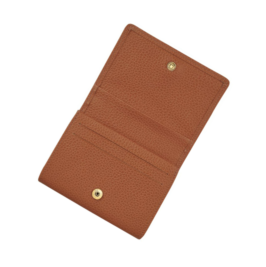 Longchamp Le Foulonné Portemonnee Heren Bruin | NL-QN51287