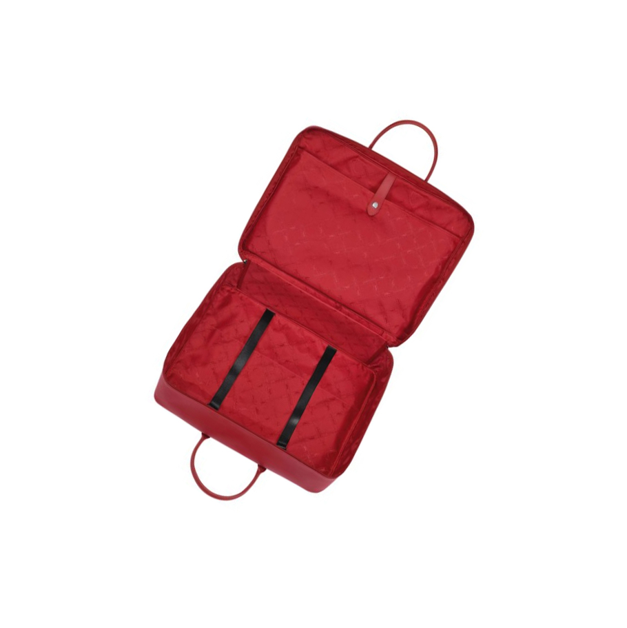 Longchamp Le Foulonné Reistas Dames Rood | NL-IQ04978