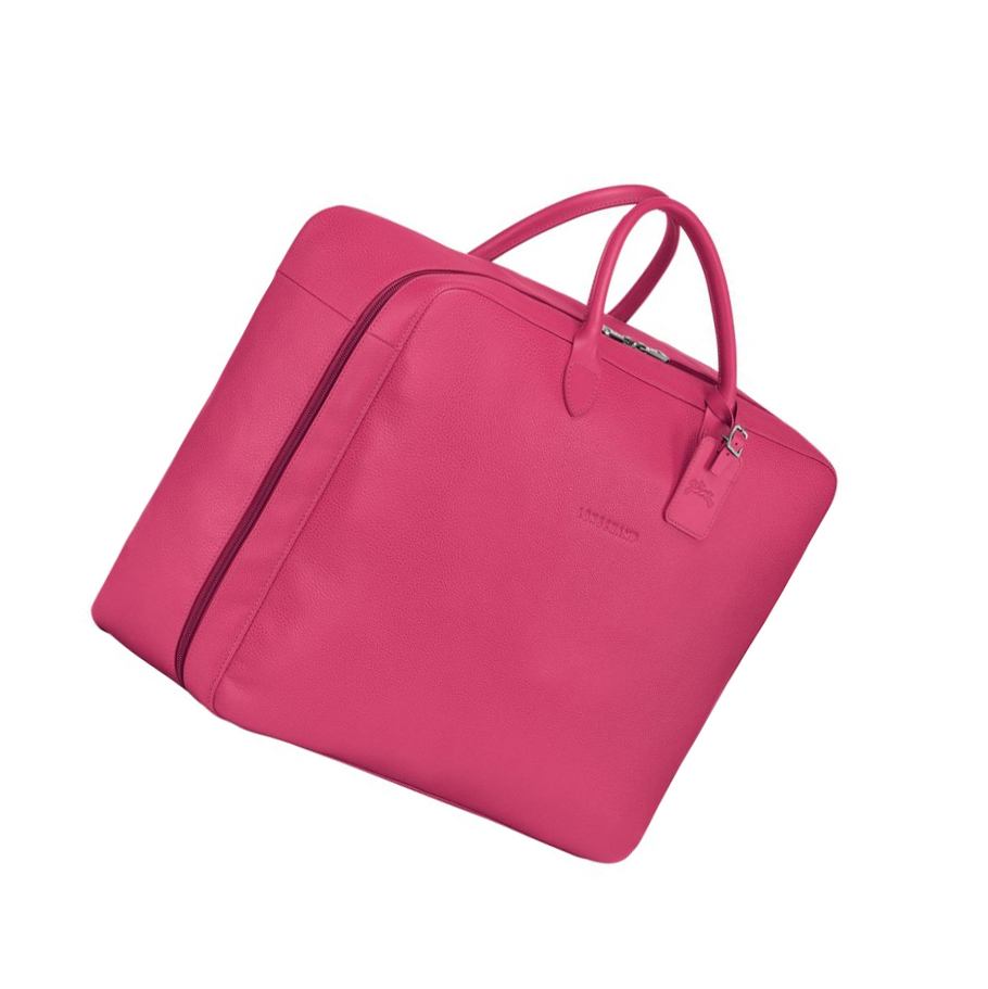 Longchamp Le Foulonné Reistas Dames Roze | NL-MF75129