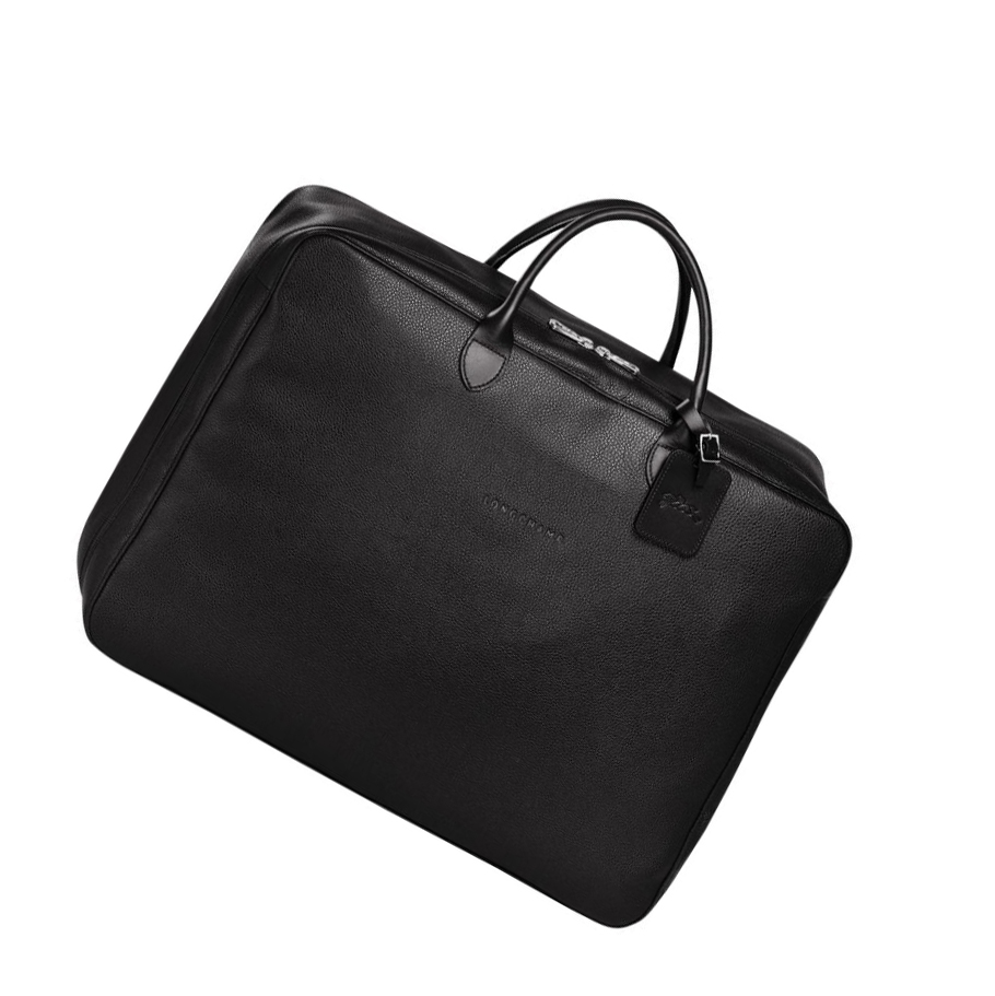 Longchamp Le Foulonné Reistas Dames Zwart | NL-TL82716