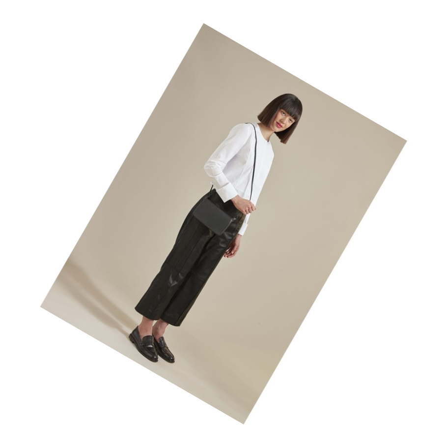Longchamp Le Foulonné Rits Rond Portemonnee Dames Zwart | NL-NP53102
