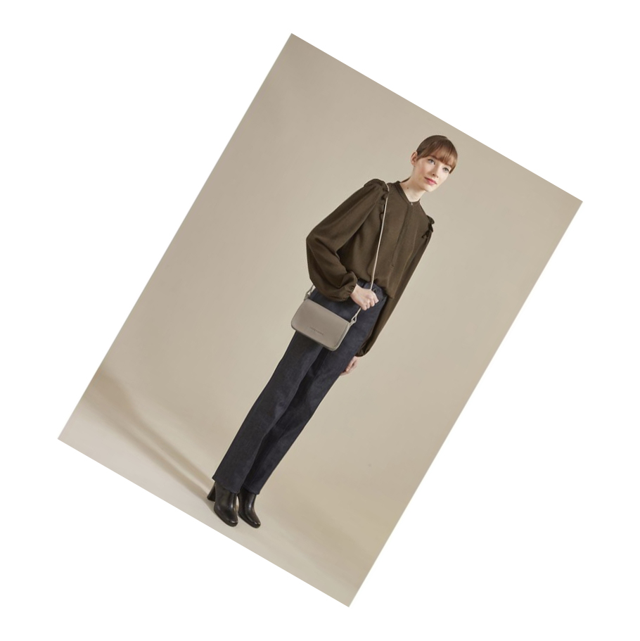 Longchamp Le Foulonné Rits Rond Portemonnee Dames Roze | NL-ZK86209