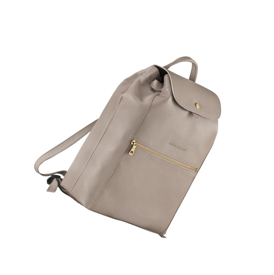 Longchamp Le Foulonné Rugzak Dames Grijs | NL-KL31086