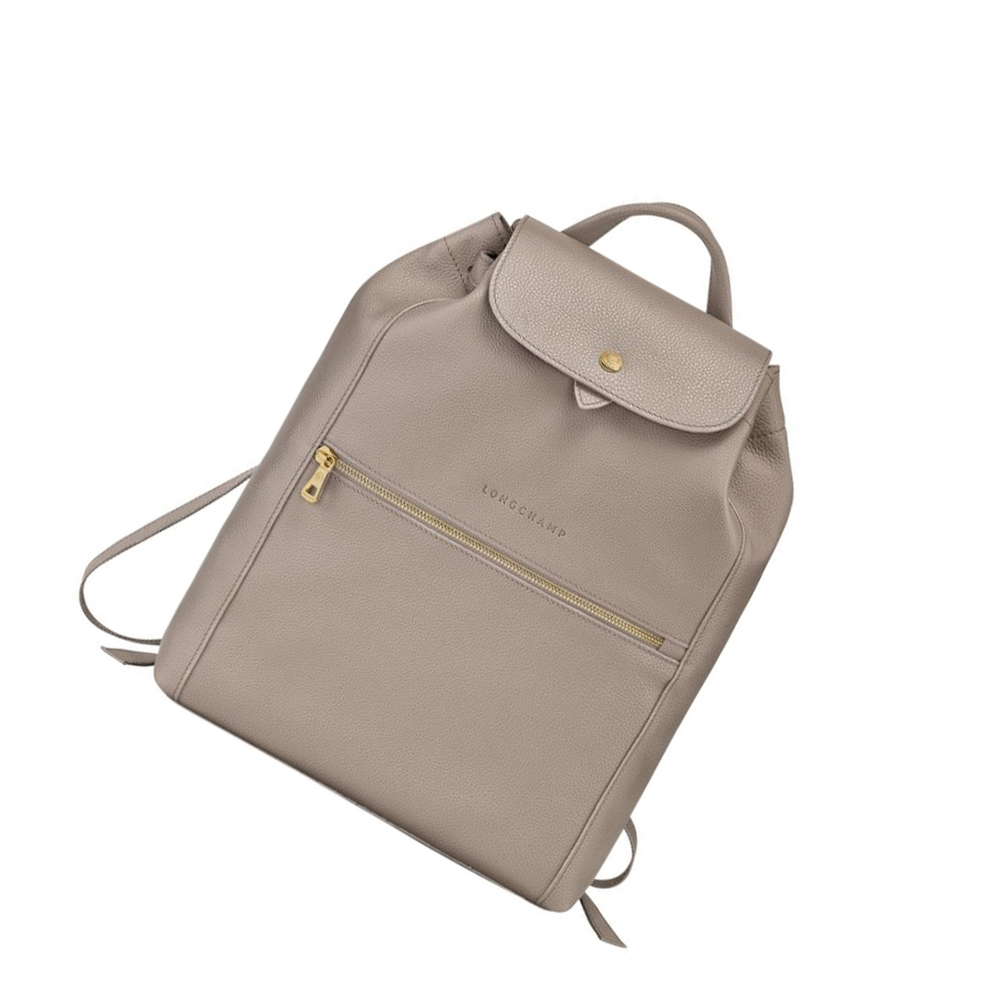 Longchamp Le Foulonné Rugzak Dames Grijs | NL-KL31086