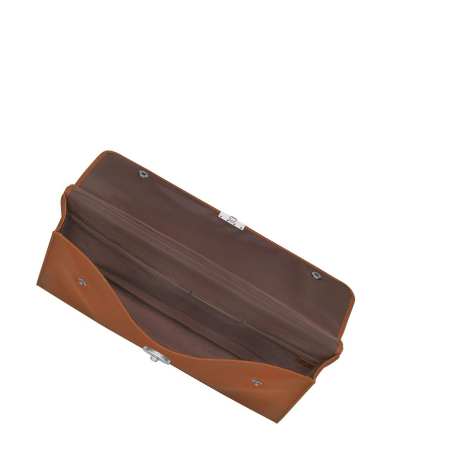 Longchamp Le Foulonné S Aktetas Dames Bruin | NL-TL74281