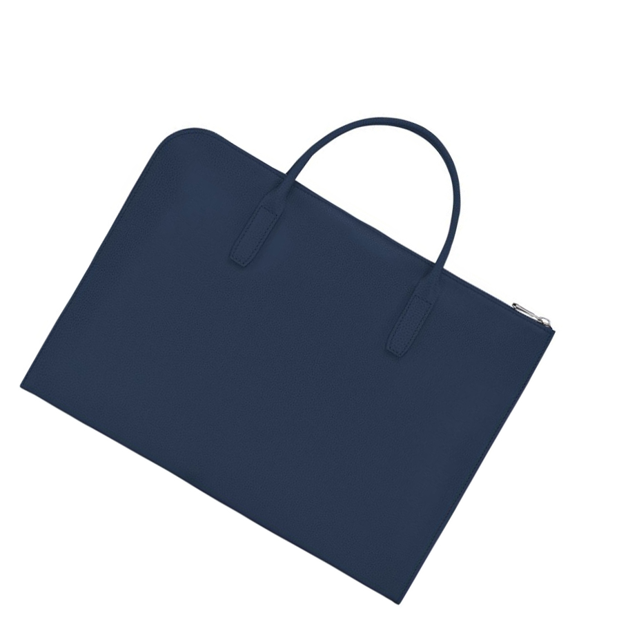 Longchamp Le Foulonné S Aktetas Dames Donkerblauw | NL-WX52603