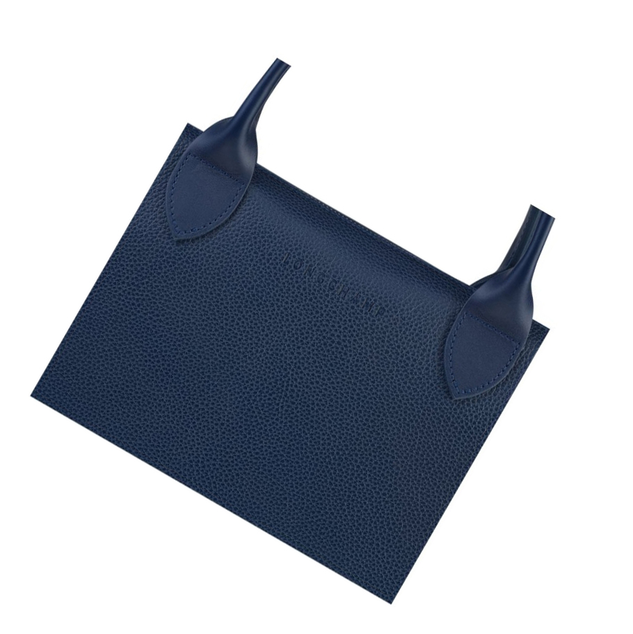 Longchamp Le Foulonné S Aktetas Dames Donkerblauw | NL-WX52603
