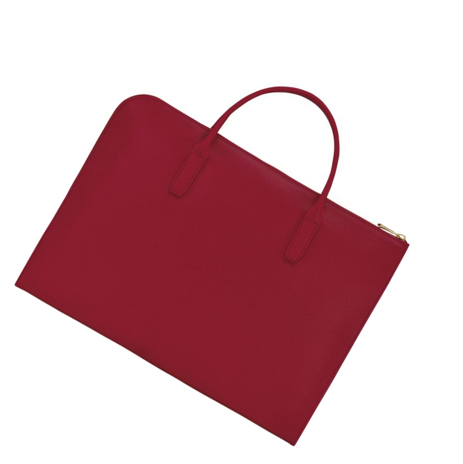 Longchamp Le Foulonné S Aktetas Dames Rood | NL-MI02915