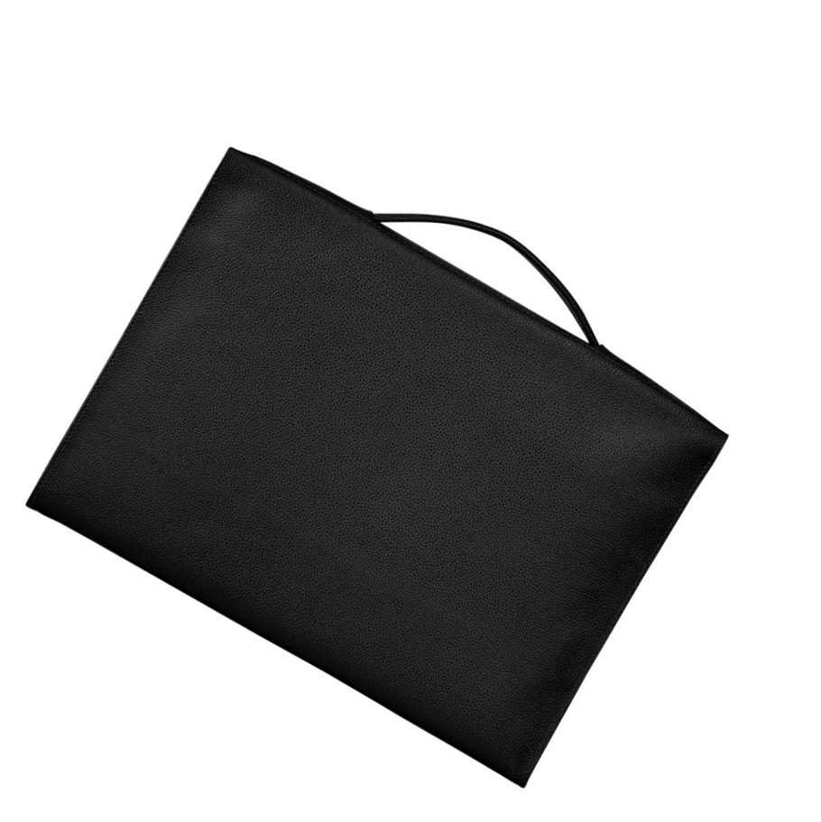 Longchamp Le Foulonné S Aktetas Dames Zwart | NL-LV34561