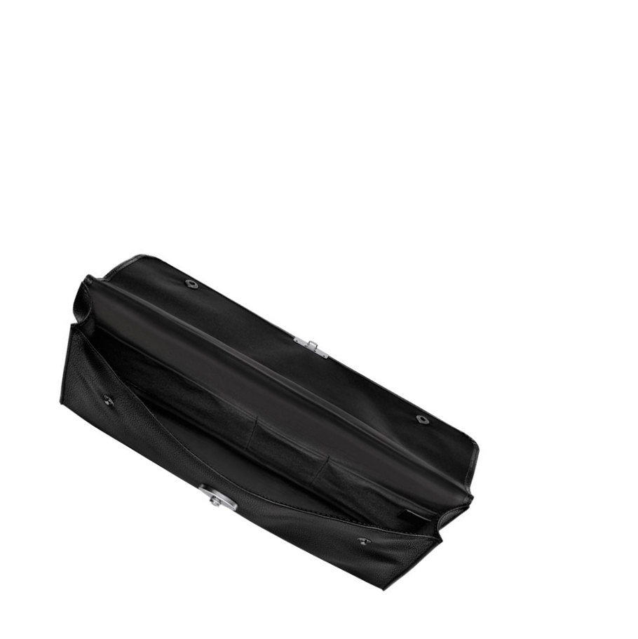 Longchamp Le Foulonné S Aktetas Dames Zwart | NL-LV34561