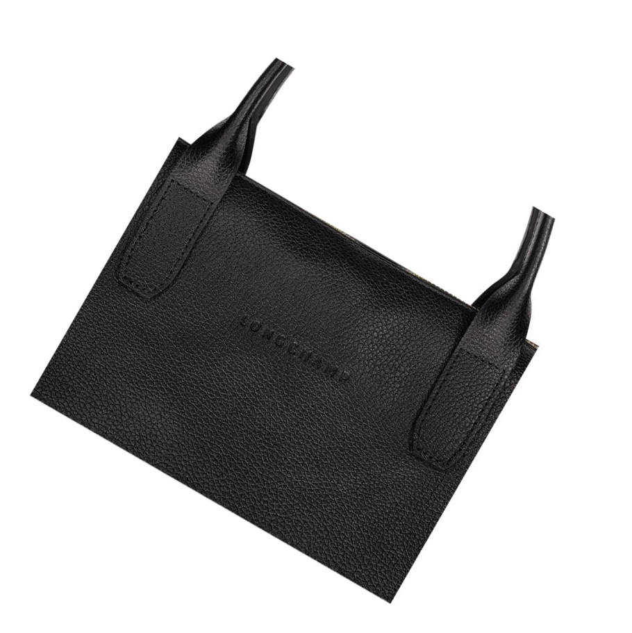 Longchamp Le Foulonné S Aktetas Dames Zwart | NL-MI27430