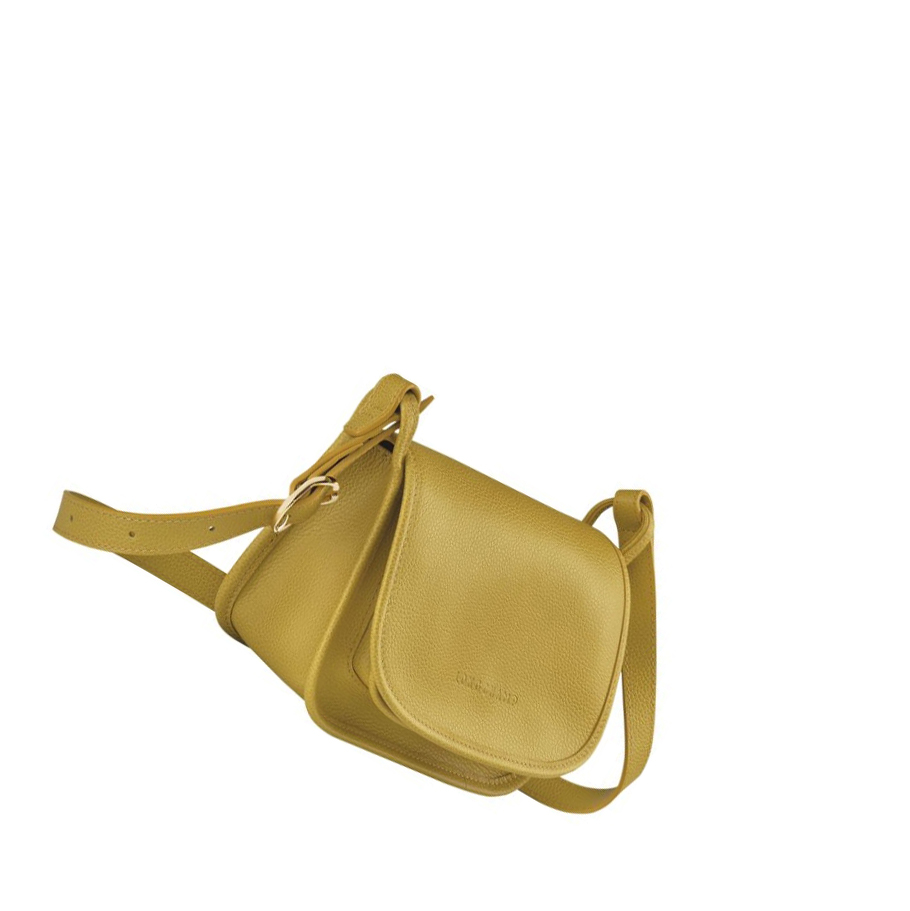 Longchamp Le Foulonné S Crossbodytassen Dames Geel | NL-DR56391
