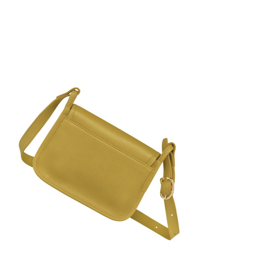 Longchamp Le Foulonné S Crossbodytassen Dames Geel | NL-DR56391