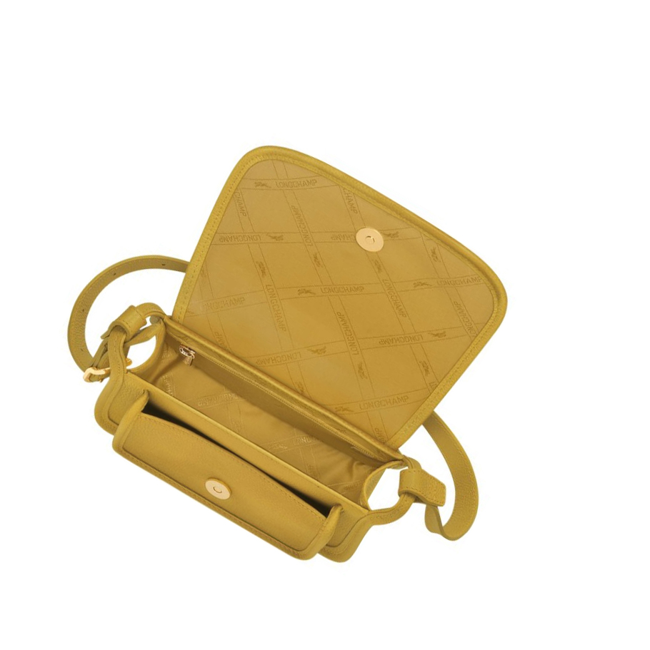 Longchamp Le Foulonné S Crossbodytassen Dames Geel | NL-DR56391