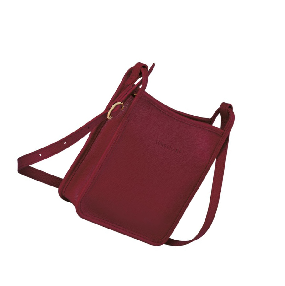 Longchamp Le Foulonné S Crossbodytassen Dames Rood | NL-TD45126