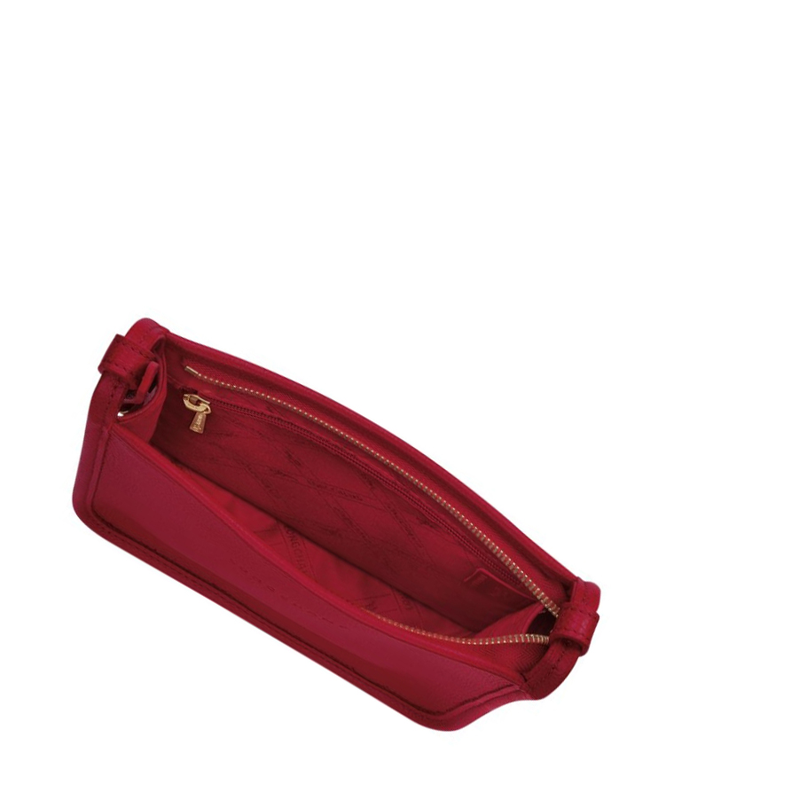 Longchamp Le Foulonné S Crossbodytassen Dames Rood | NL-TD45126
