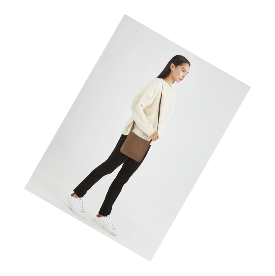 Longchamp Le Foulonné S Crossbodytassen Dames Bruin | NL-WN32698