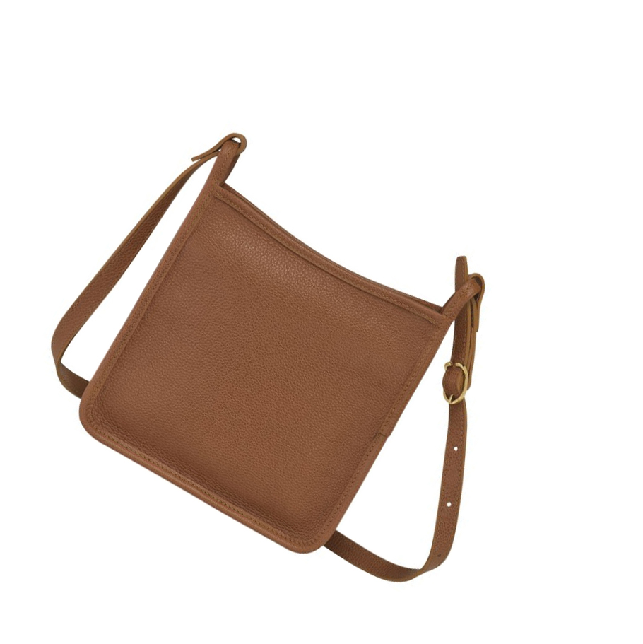 Longchamp Le Foulonné S Crossbodytassen Dames Bruin | NL-WN32698