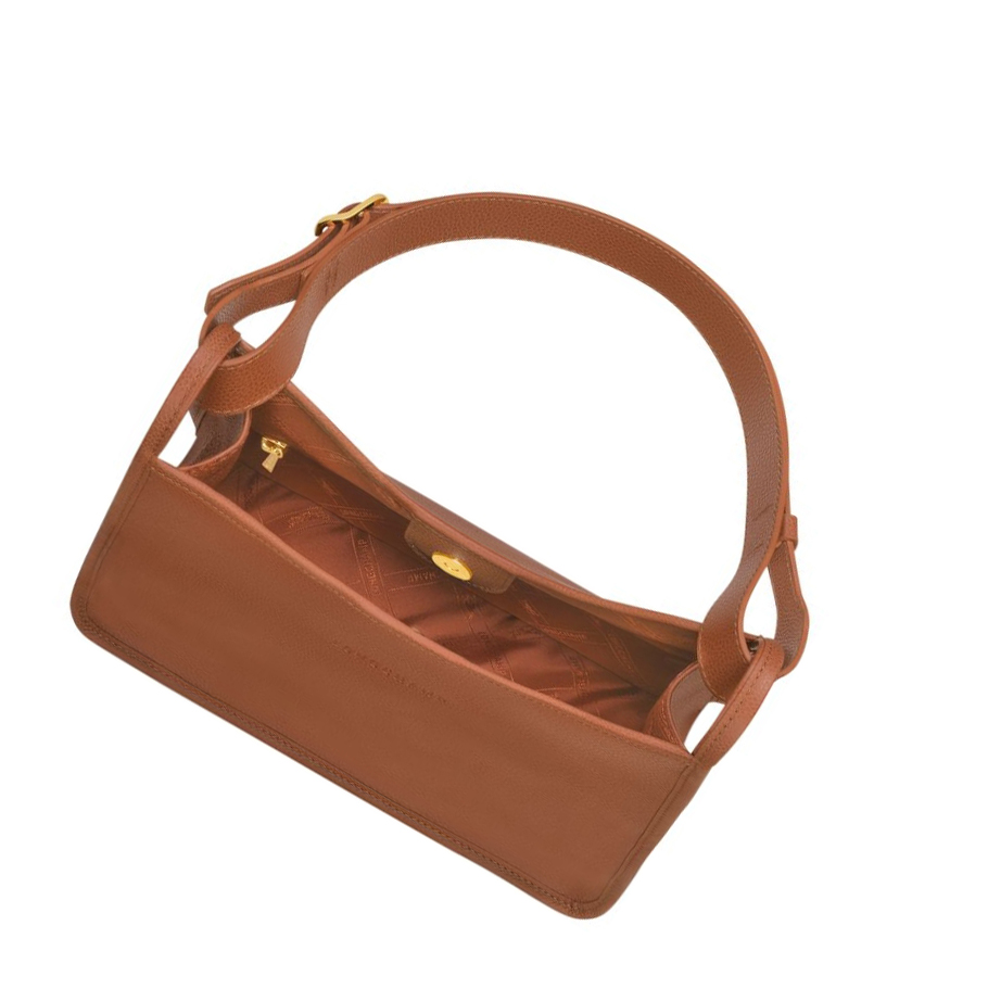 Longchamp Le Foulonné Schoudertassen Dames Bruin | NL-BZ52176