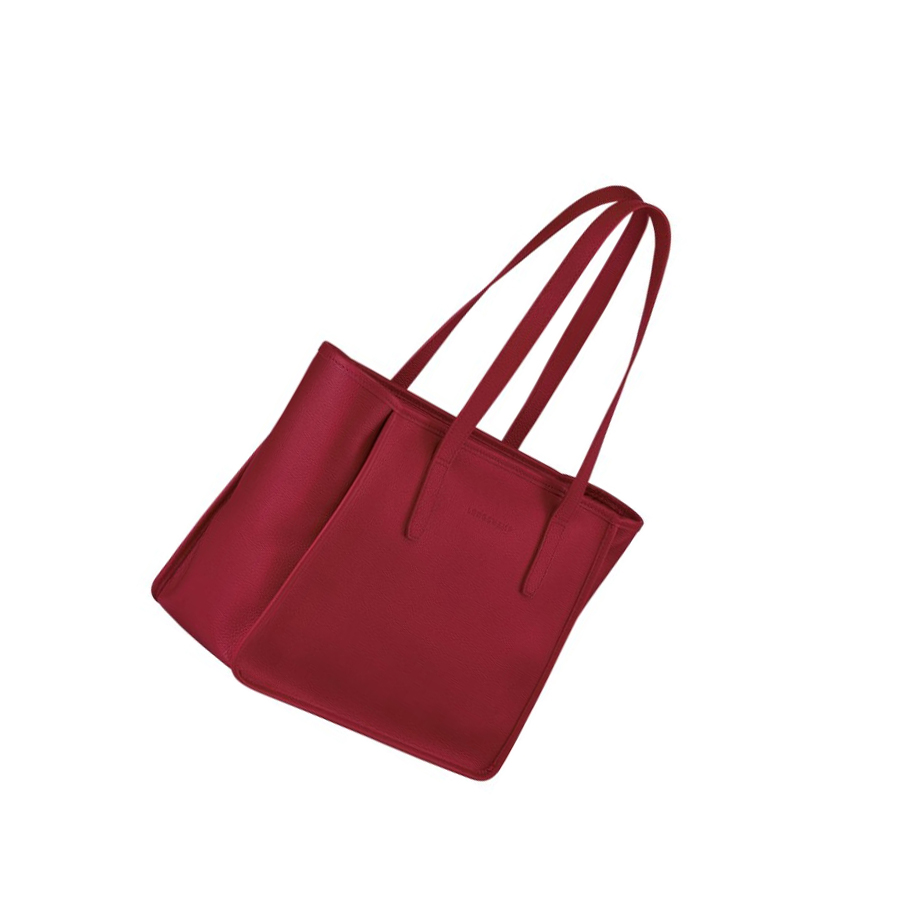 Longchamp Le Foulonné Schoudertassen Dames Rood | NL-FG25691