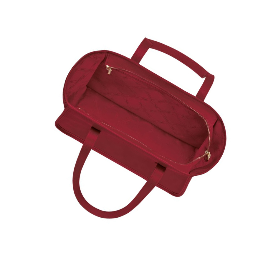 Longchamp Le Foulonné Schoudertassen Dames Rood | NL-FG25691