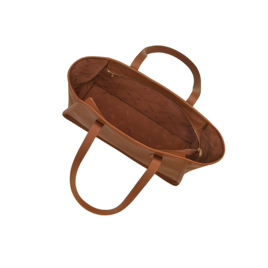Longchamp Le Foulonné Schoudertassen Dames Bruin | NL-IY81346