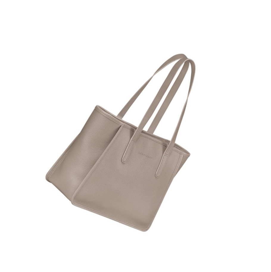 Longchamp Le Foulonné Schoudertassen Dames Grijs | NL-RJ70325
