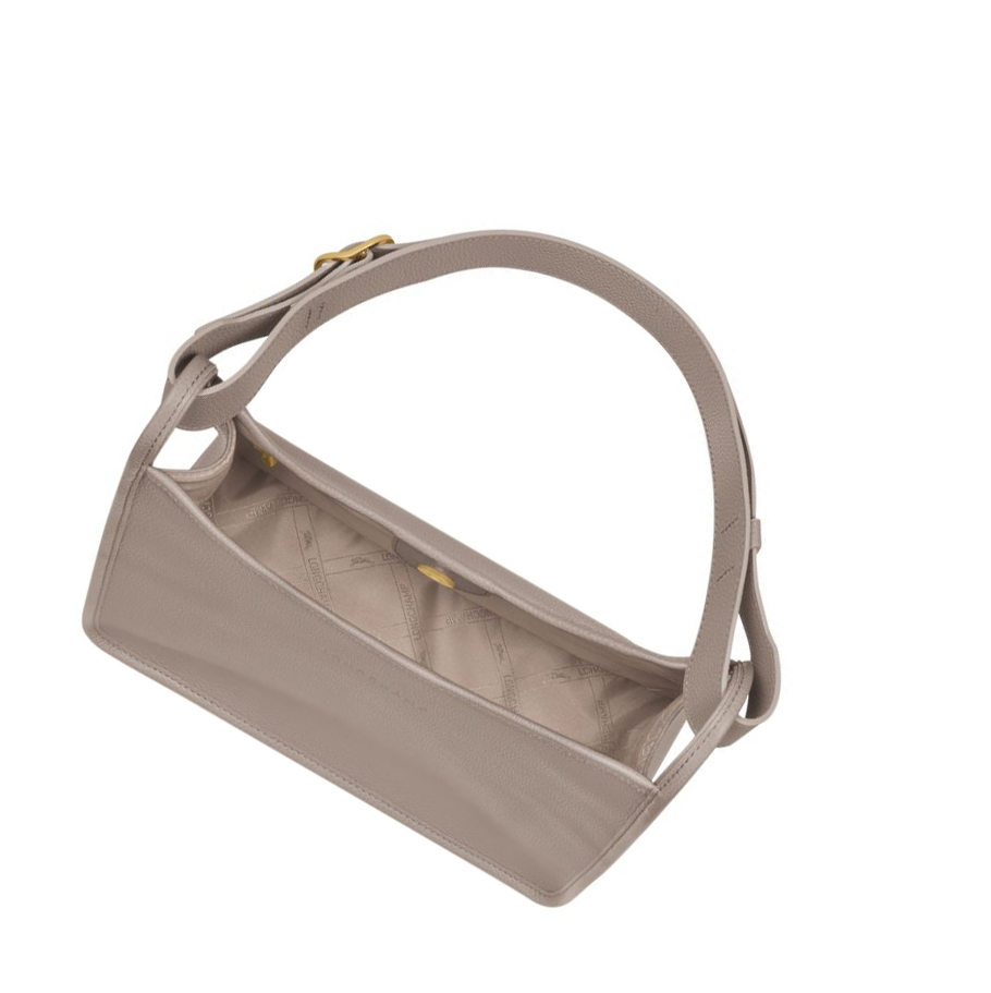 Longchamp Le Foulonné Schoudertassen Dames Grijs | NL-UR90374