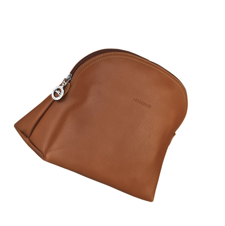Longchamp Le Foulonné Toilettas Dames Bruin | NL-ND09857