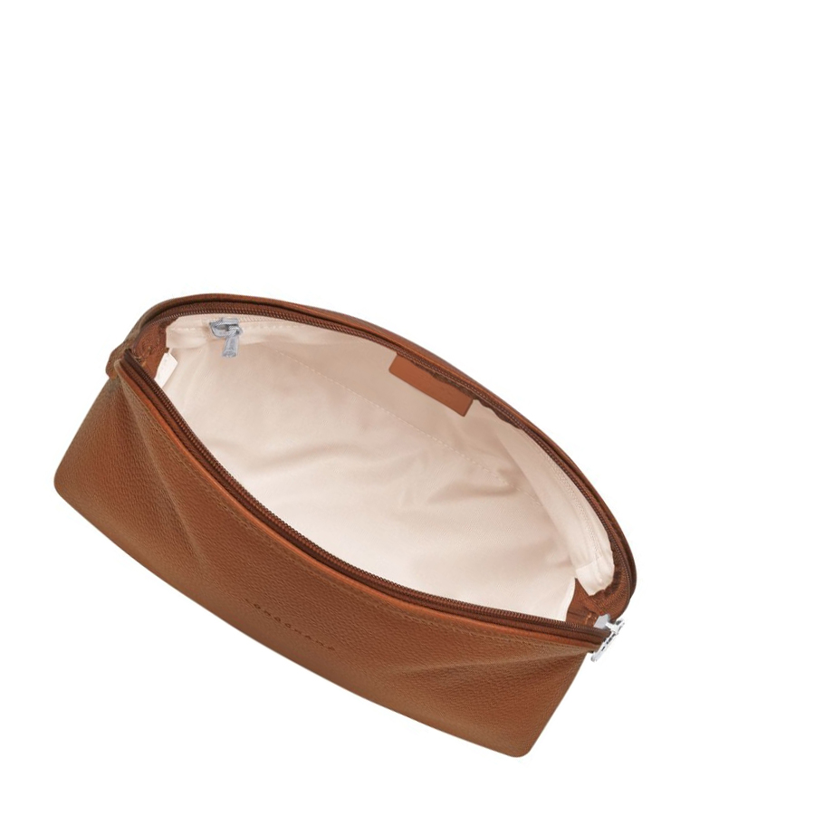 Longchamp Le Foulonné Toilettas Dames Bruin | NL-ND09857