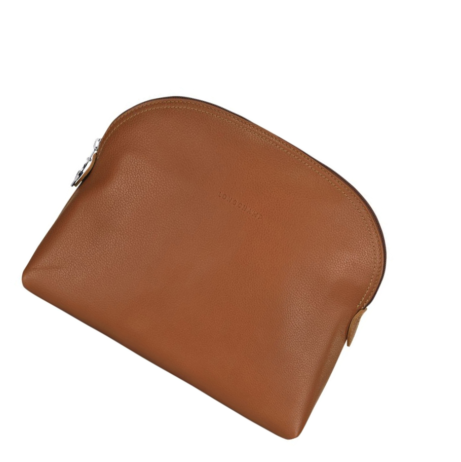 Longchamp Le Foulonné Toilettas Dames Bruin | NL-ND09857